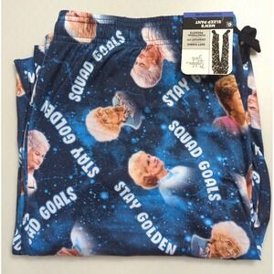 The Golden Girls Squad Goals Lounge Pants Sleep Pants Pajama Size 2X (44-46) NWT